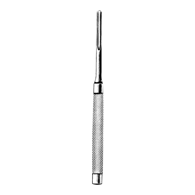 Dalta BRUNINGS-LUCAS, scobita, varf 5mm, L16cm 