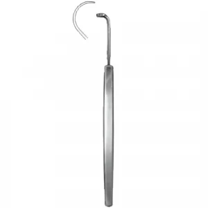 Ac ligaturi KRONECKER, curb la stanga, varf bont, L13cm 