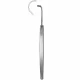 Ac ligaturi KRONECKER, curb la stanga, varf bont, L13cm 