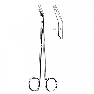 Foarfeca vasculara DE BAKEY,  unghiulara 25grd, L16cm
