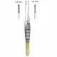 Pensa anatomica DE BAKEY, cu TC, atraumatica,  varf 1.6mm, L20cm