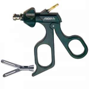 Pensa de prehensiune DORSEY, actiune dubla, maner ergonomic uni fara clichet, cu HF, pivotant, demontabil, falci 27mm, D10mm, L360mm 