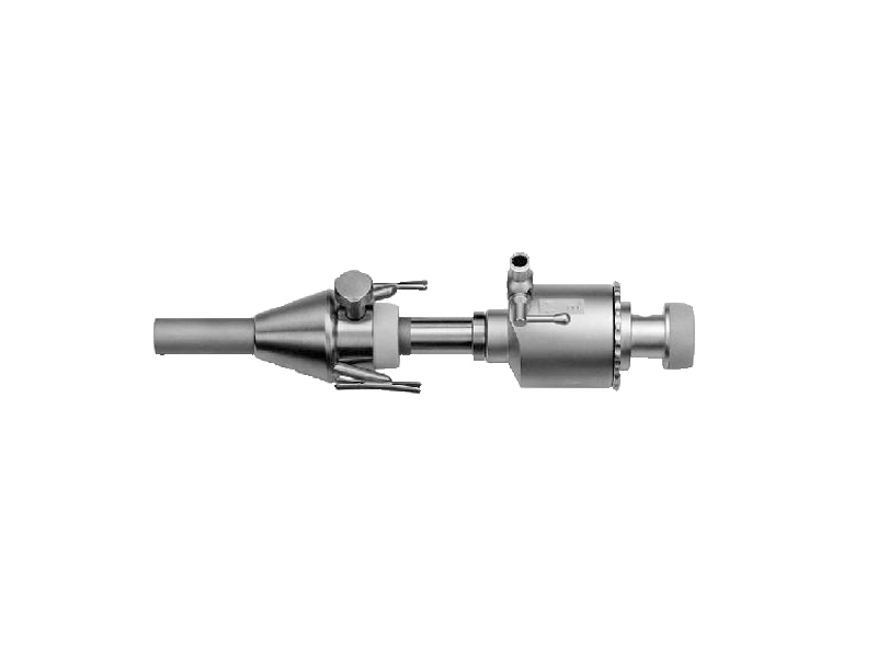 Trocar cu valva HASSON, fara obutrator, con cu suport suturi, robinet insuflatie, D11mm, L101mm 